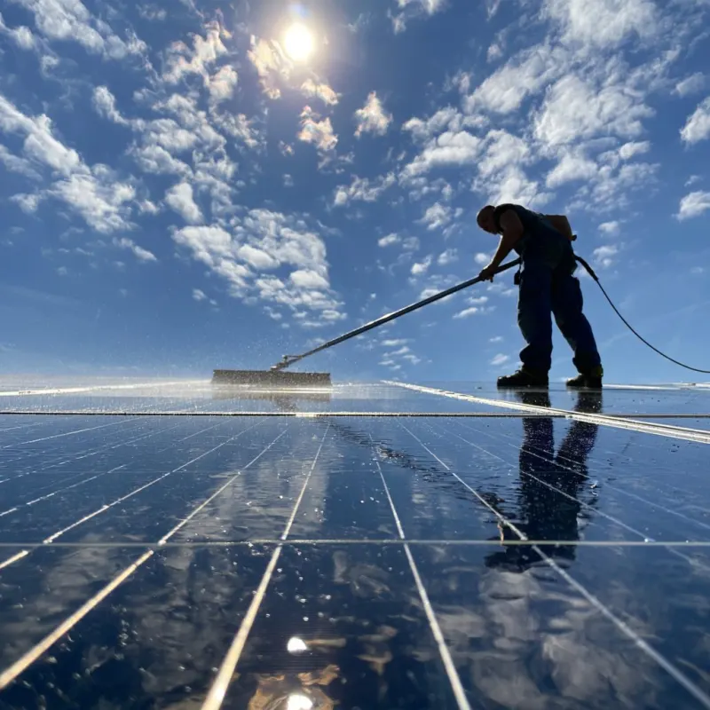 Nettoyage des panneaux photovoltaïques