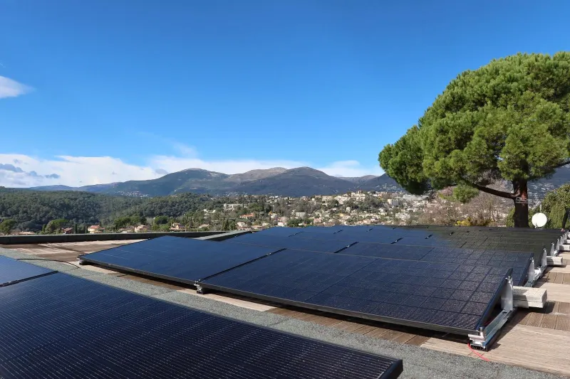 Réalisation photovoltaïque à Vence